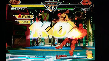 CVS2 ROLENTO Instant Overhead カプエス2 ロレント 昇り中段