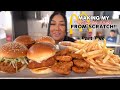 Cookmas Day 1! MAKING MY MCDONALDS ORDER FROM SCRATCH PART TWO | RECIPE + MUKBANG