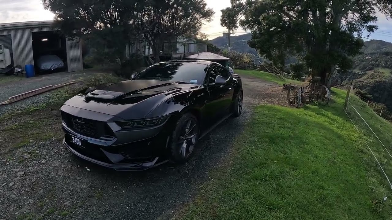 2024 Shadow Black Mustang Dark Horse