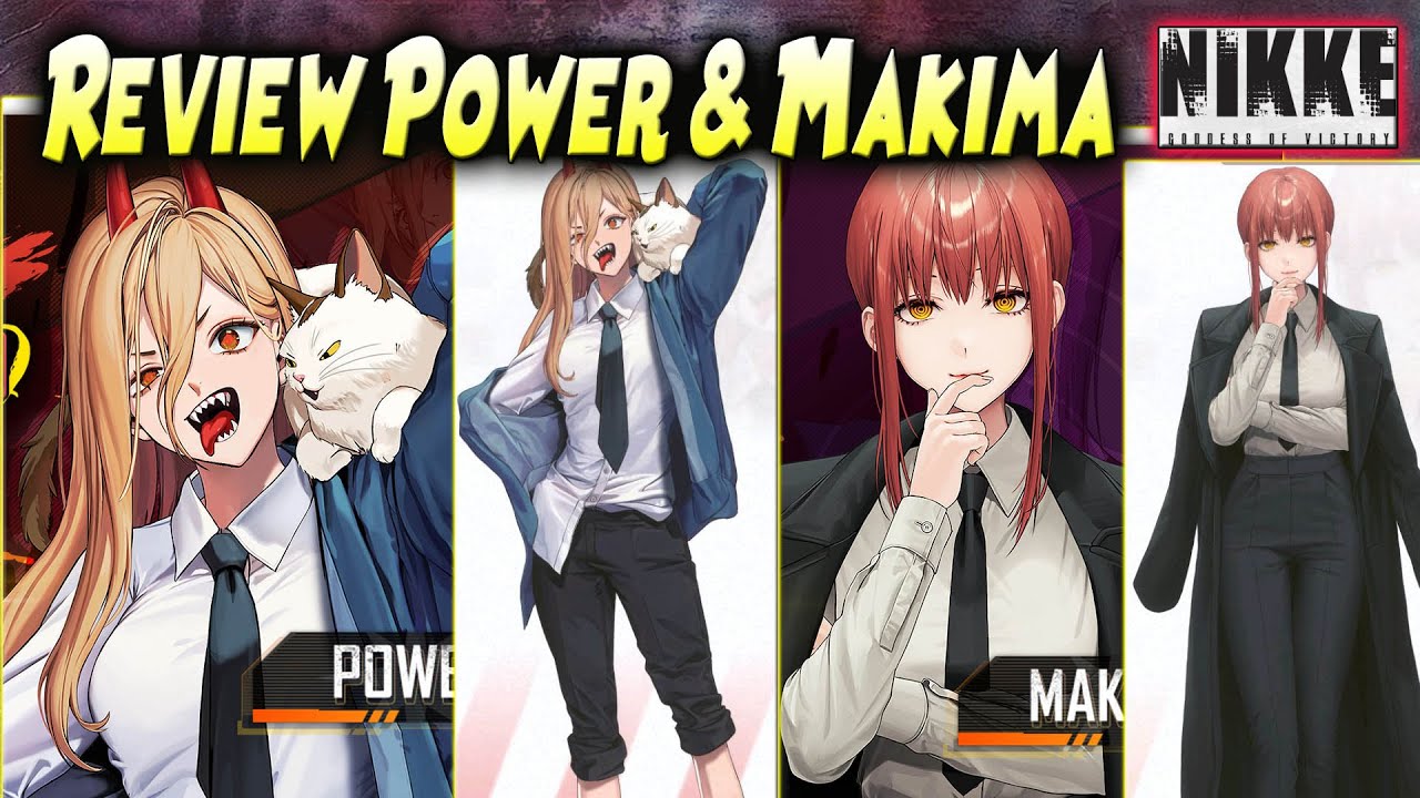 Chainsaw Man will have a collab with a gacha game Goddess of Victory:  Nikke. Seems like Makima, Power, and Himeno will be a playable character.  : r/ChainsawMan