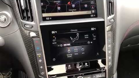 2020 Infiniti Q60 Infotainment