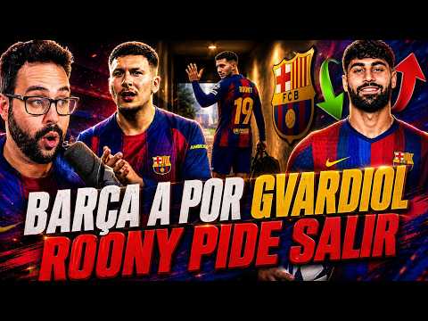 🚨El BARÇA a por GVARDIOL ¡OPCIÓN TOP! - ROONY BARDGHJI PIDE SALIR en BUSCA de MINUTOS ¿TRASPASO?