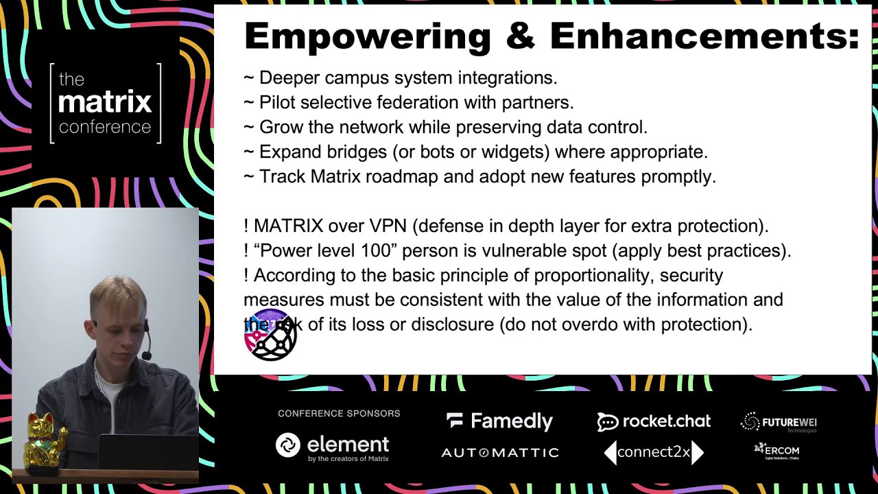 Building Matrix-Powered Campus Communication Platform Thousands Students