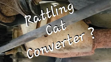 Can a catalytic converter make a knocking sound?