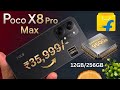 POCO X8 Pro MAX  ₹35,999/-  India #pocox8pro 
