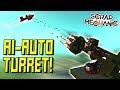 AUTOMATICALLY TRACKING TURRETS MOD! - Scrap Mechanic Gameplay