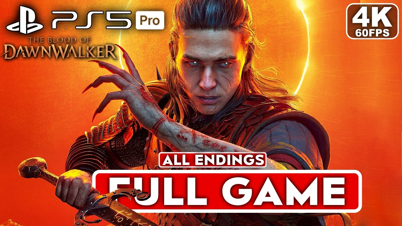 THE BLOOD OF DAWNWALKER Gameplay Walkthrough FULL GAME [4K 60FPS PS5 PRO] - No Commentary