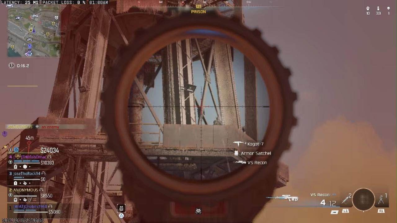 Rebirth Island win 505 with THEfishOmac ANONYMOUS and JoseTheRock94