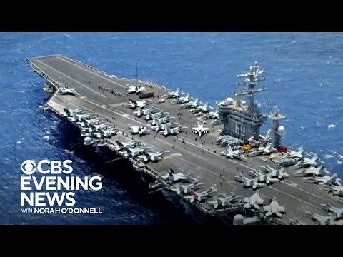 U.S. Navy warship responds to Red Sea attacks