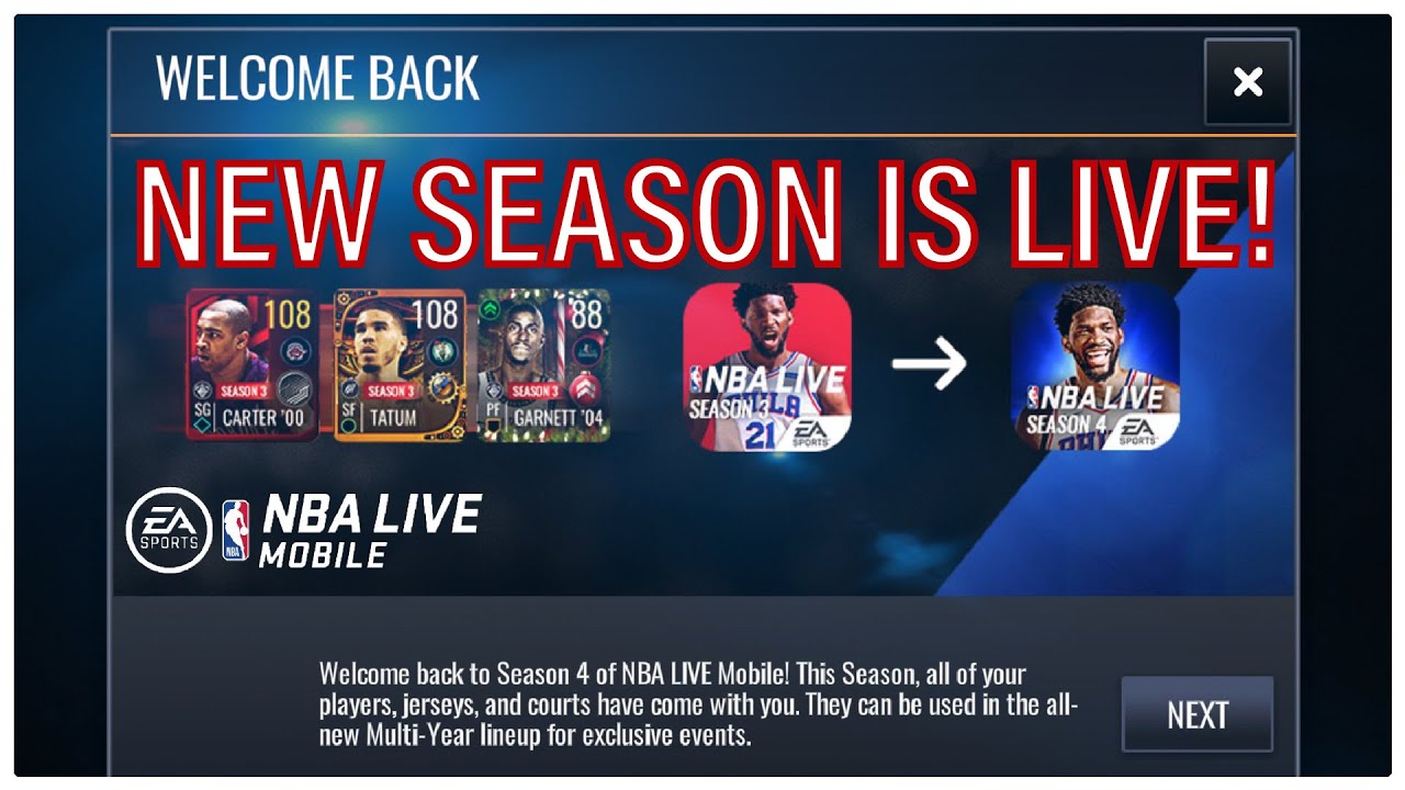 Nba Live Mobile Season 4 Custom Art 5 Home Screen Design Nbaforums
