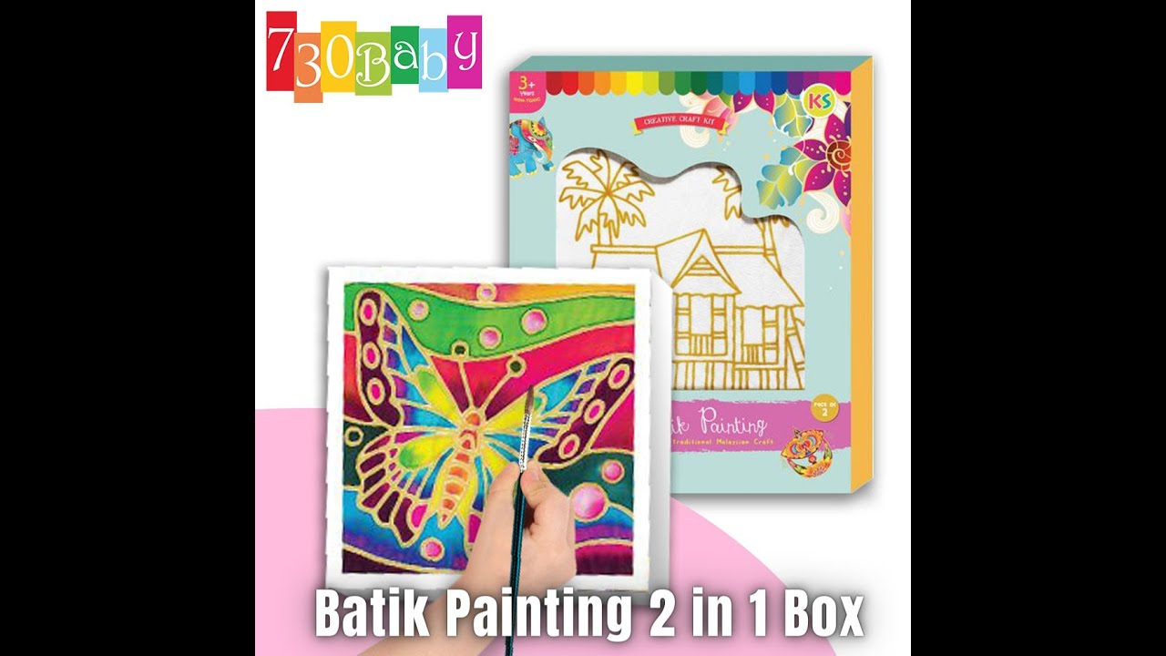 Batik Painting Box with Kit