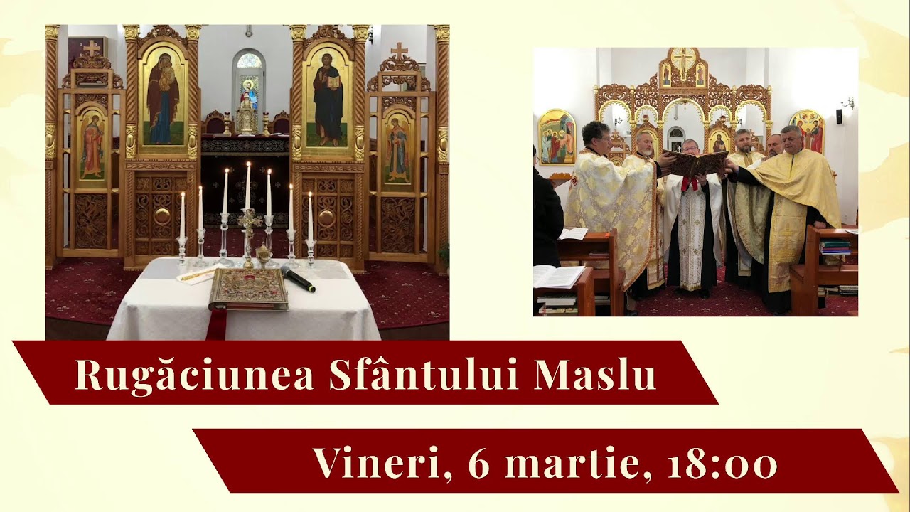 SFÂNTA ȘI DUMNEZEIASCA LITURGHIE - Sâmbătă, 28 Februarie 2026
