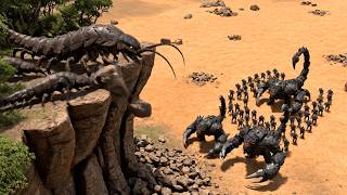 THE MOST TERRIFYING BATTLE IN THE ANCIENT WORLD | GIANT INSECTS CLASH | Giant Beast Era screenshot 3