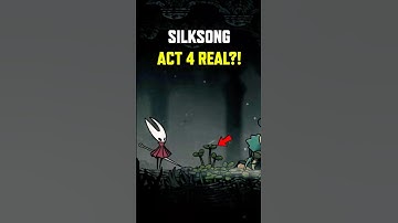 NO WAY SILKSONG JUST HINTED AT POTENTIAL DLC OR ACT 4 😭😭😭