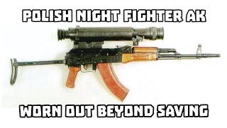 The most clapped out AK parts kit I've ever seen - Polish AKMSL