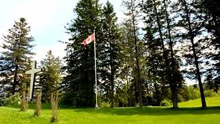 Flag in light wind