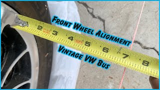 DIY Front Wheel Alignment | 1969 VW Bay Window Bus Revival Project Episode 37 by San Diego VDub Life 294 views 5 months ago 16 minutes