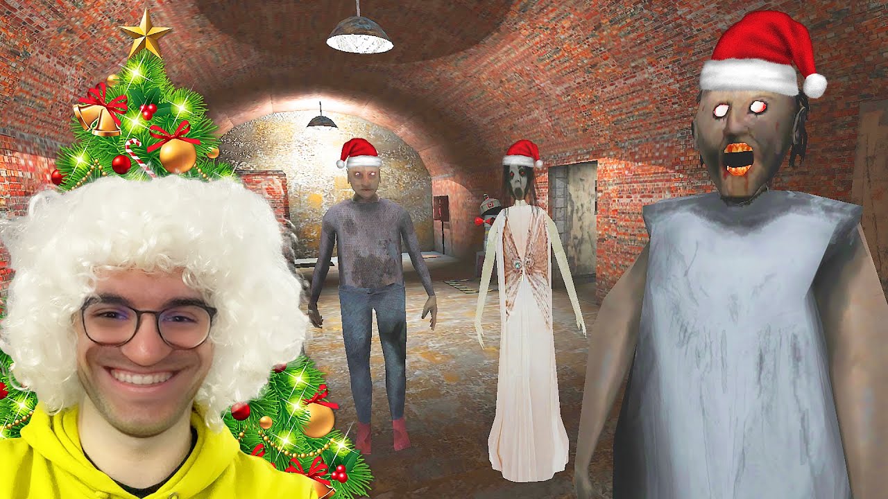 КОЛЕДА С GRANNY, GRANDPA И SLENDRINA - Granny 3 (Train Update)