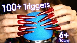 ASMR Fast Changing Triggers for ADHD 🤤 Scratch Tap Brush Massage Slime Beads Surface... NO TALKING