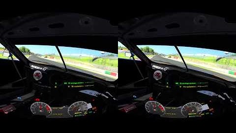 rFactor2 Oculus Rift DK2 TEST