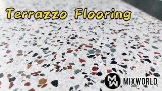 Terrazzo flooring | How to install Terrazzo flooring #terrazzo #terrazzopolishing