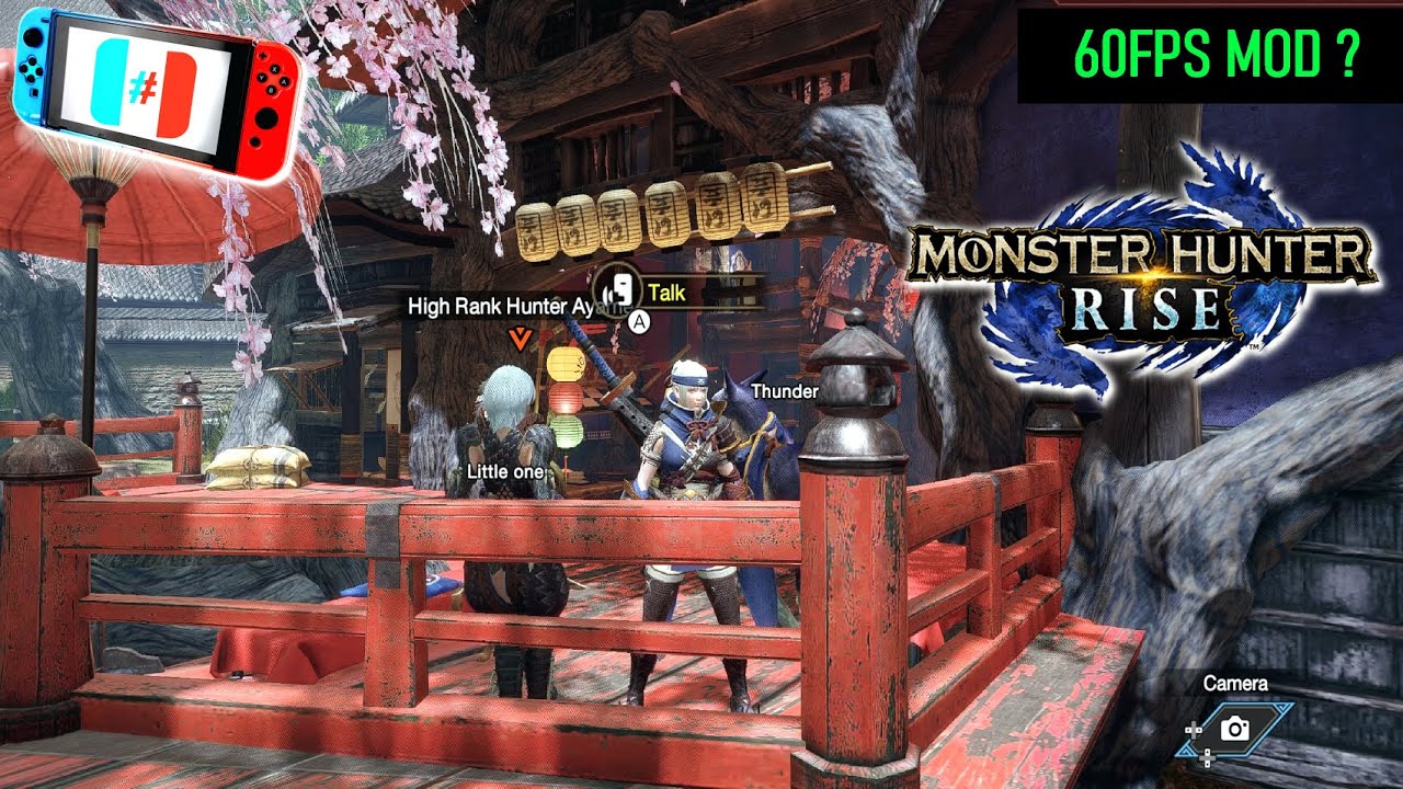 Monster Hunter Rise v 3.9.1 { 60FPS Mod }, Ryujinx PR