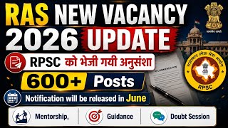 RAS New Vacancy 2026 Update | RAS 2026 | RAS 2026 New Vacancy | RAS Notification | Rajasthan akhada