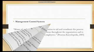 Download Lagu INTRODUCTION TO MANAGENENT CONTROL SYSTEM (MCS) MP3
