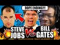 Steve Jobs vs Bill Gates. Epic Rap Battles of History (REACTION)