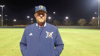 Post-game Interview with Head Baseball Coach Brent Casteel