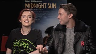 Bella Thorne & Patrick Schwarzenegger Interview - Midnight Sun