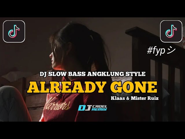 DJ ALREADY GONE - ANGKLUNG SLOW BASS class=