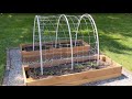 Building a pair of raised garden beds for squash