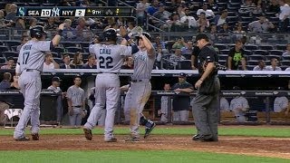 SEA@NYY: Seager launches a three-run homer to right