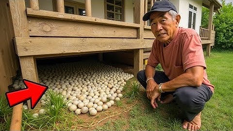 Man Found Hundreds of Eggs Under Porch, Then They Began to Hatch…