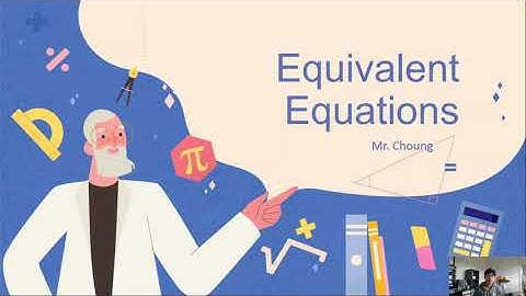 Equivalent Equations (Year 8)