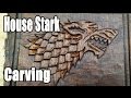 Game Of Thrones - House Stark Carving