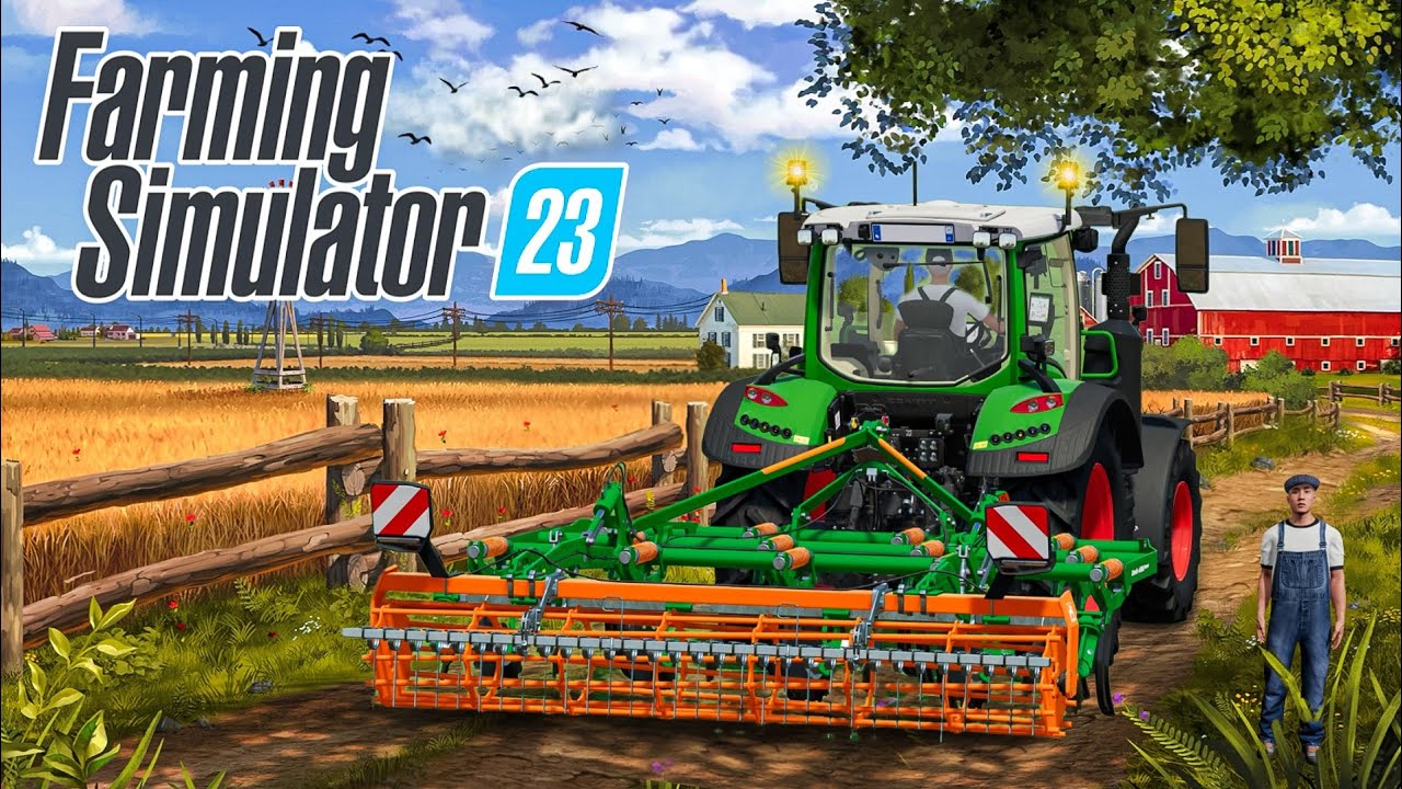 Using Small Cultivater With Small Fendt Tractor In Fs 23 | Fs 23 ...