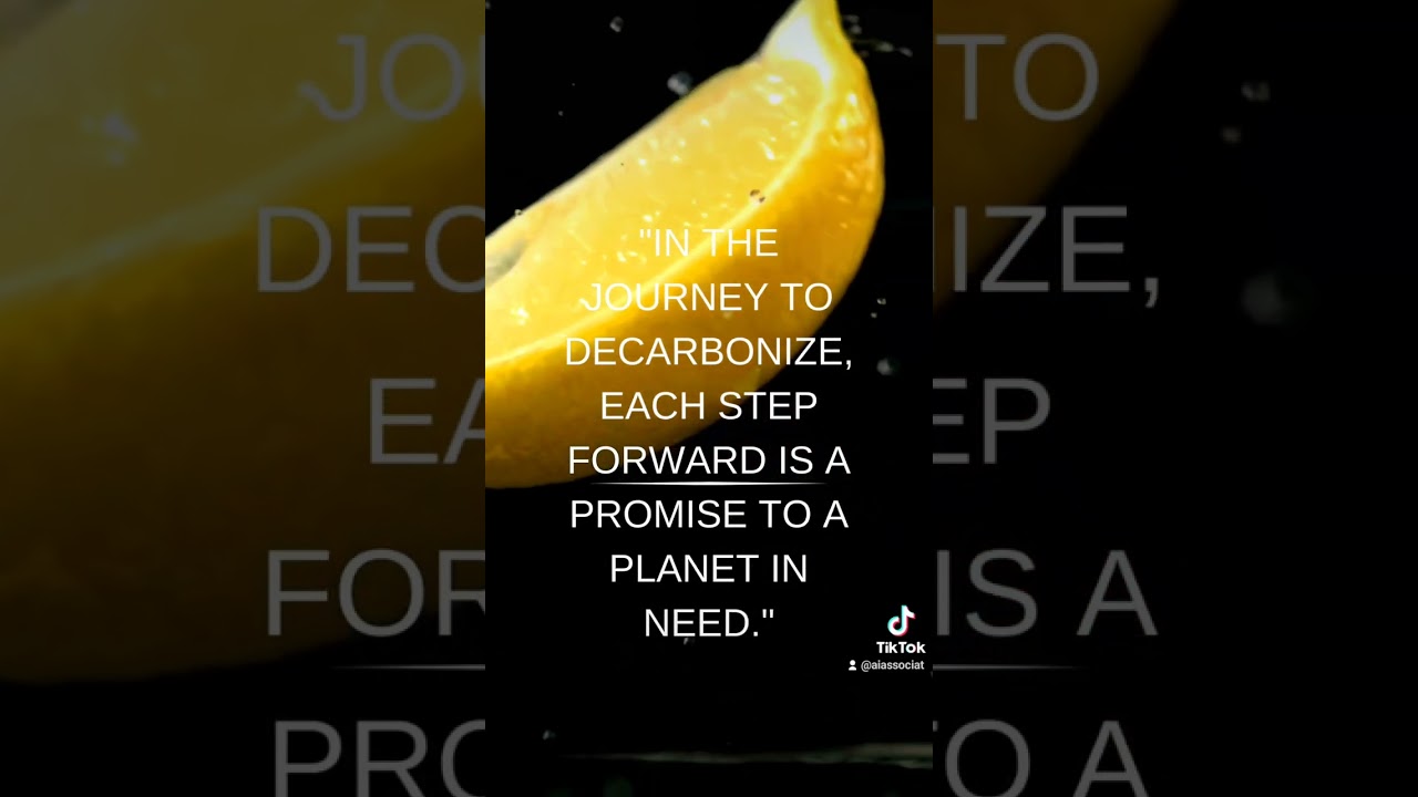 Why is important the decarbonization process?