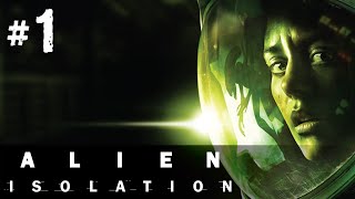 Alien Isolation Gameplay Walkthrough Part 1 - Closing the Book