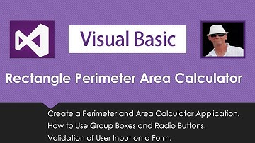 Visual Basic Rectangle Area and Perimeter VB Net Program Tutorial