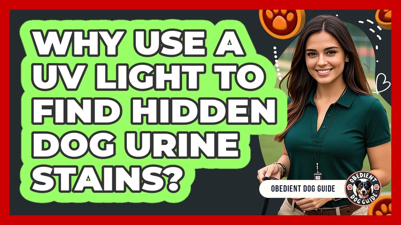 Why Use A UV Light To Find Hidden Dog Urine Stains? - Obedient Dog Guide