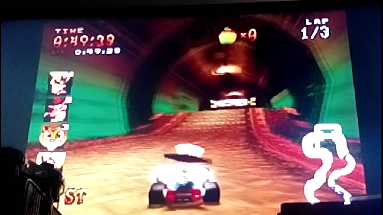 El segundo vídeo de crash team racing YouTube