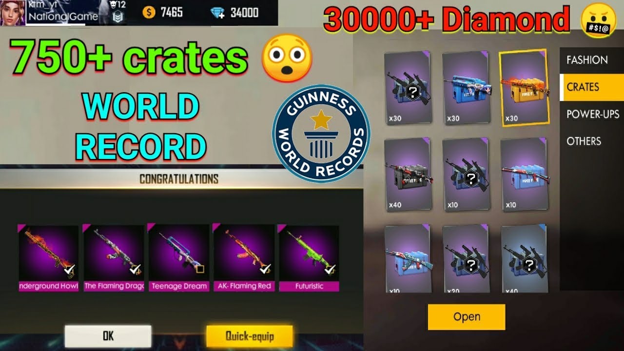 FREE 30MILLION DIAMONDS ALL BUNDLES AND WEAPON UNLOCKED