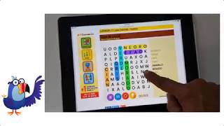 OnlineFreeSpanish - Sopa de Letras en tablets - Spanish Word Search Puzzle Tablet edition screenshot 2
