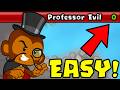 Easily Beat the NEW Professor Evil Challenge... (Bloons TD Battles)