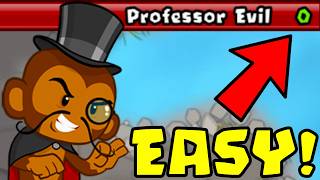 Easily Beat the NEW Professor Evil Challenge... (Bloons TD Battles)