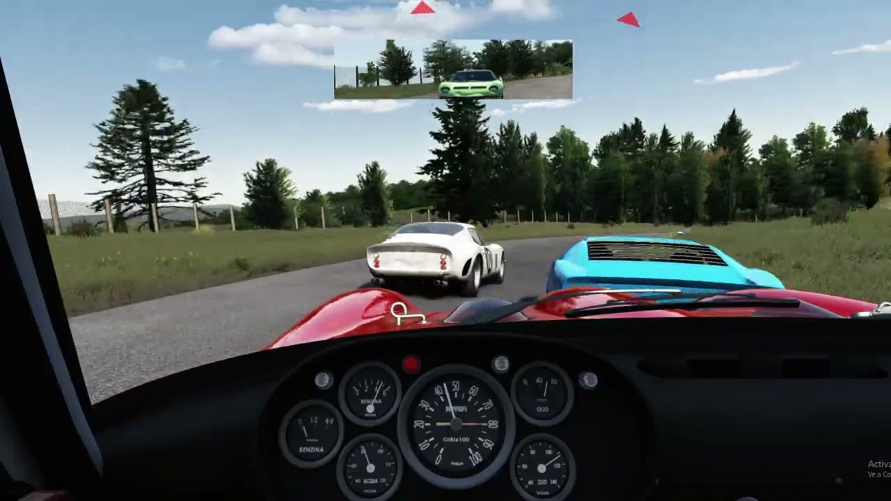 Nordschleife 1967 with 60s Cars - Assetto Corsa 