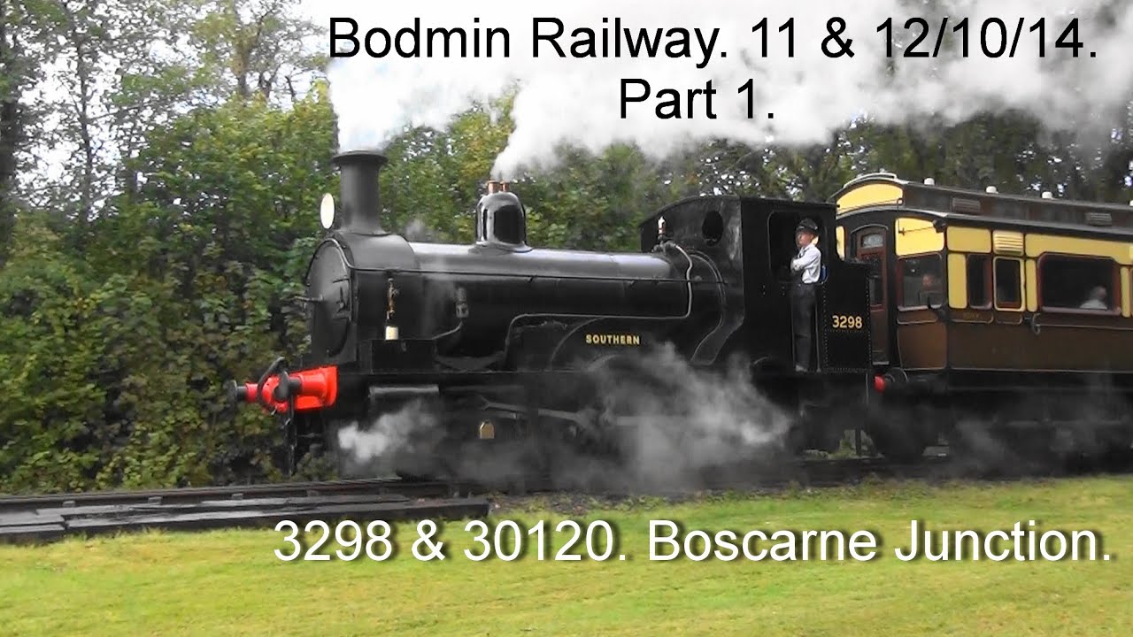 Old videos from 2014. 3298 & 30120 at Boscarne Junction, Bodmin Railway. 11/10/14 & 12/10/14.