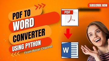 How to Convert PDF to DOCX with Python | Step-by-Step Tutorial